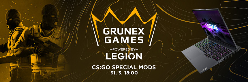 GG v CS:GO Special Mods powered by Lenovo Legion - Skupiny