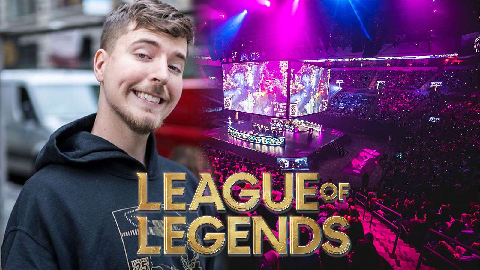 Za dva roky chci mít League of Legends tým říká youtuber Mr. Beast