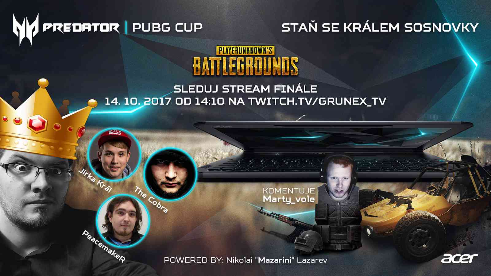 Finále Predator PUBG Cupu se blíží a již v sobotu bude jistý výherce