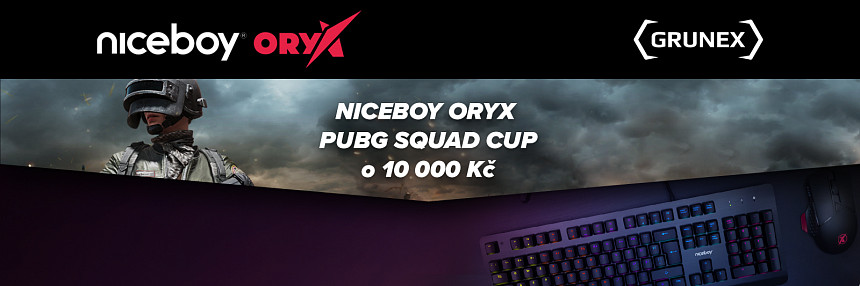 Niceboy ORYX | PUBG Squad Cup | Kvalifikace #1