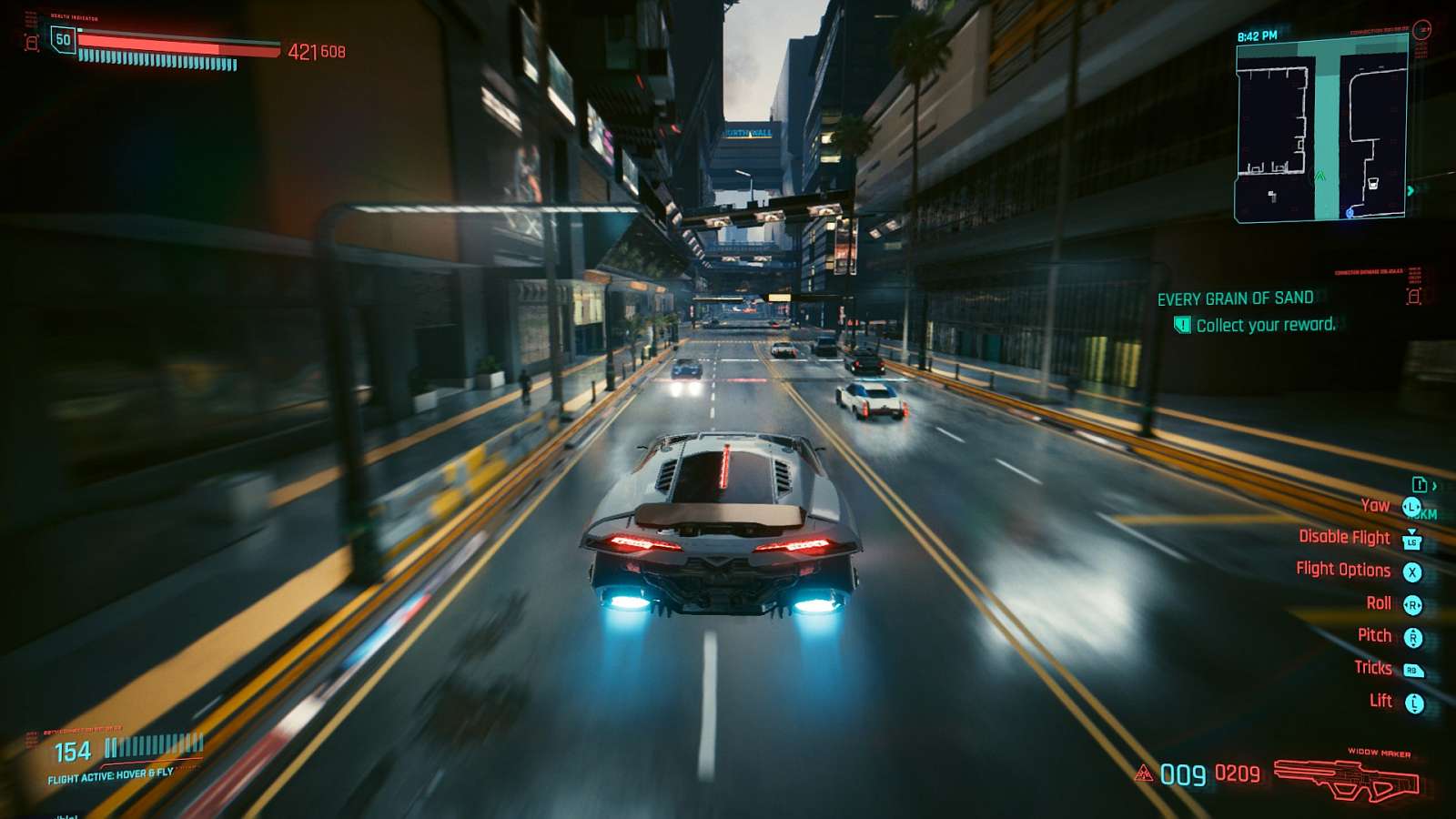 Takto měl vypadat Cyberpunk 2077! Nový mód vám umožní proletět se skrz Nigh City v autě