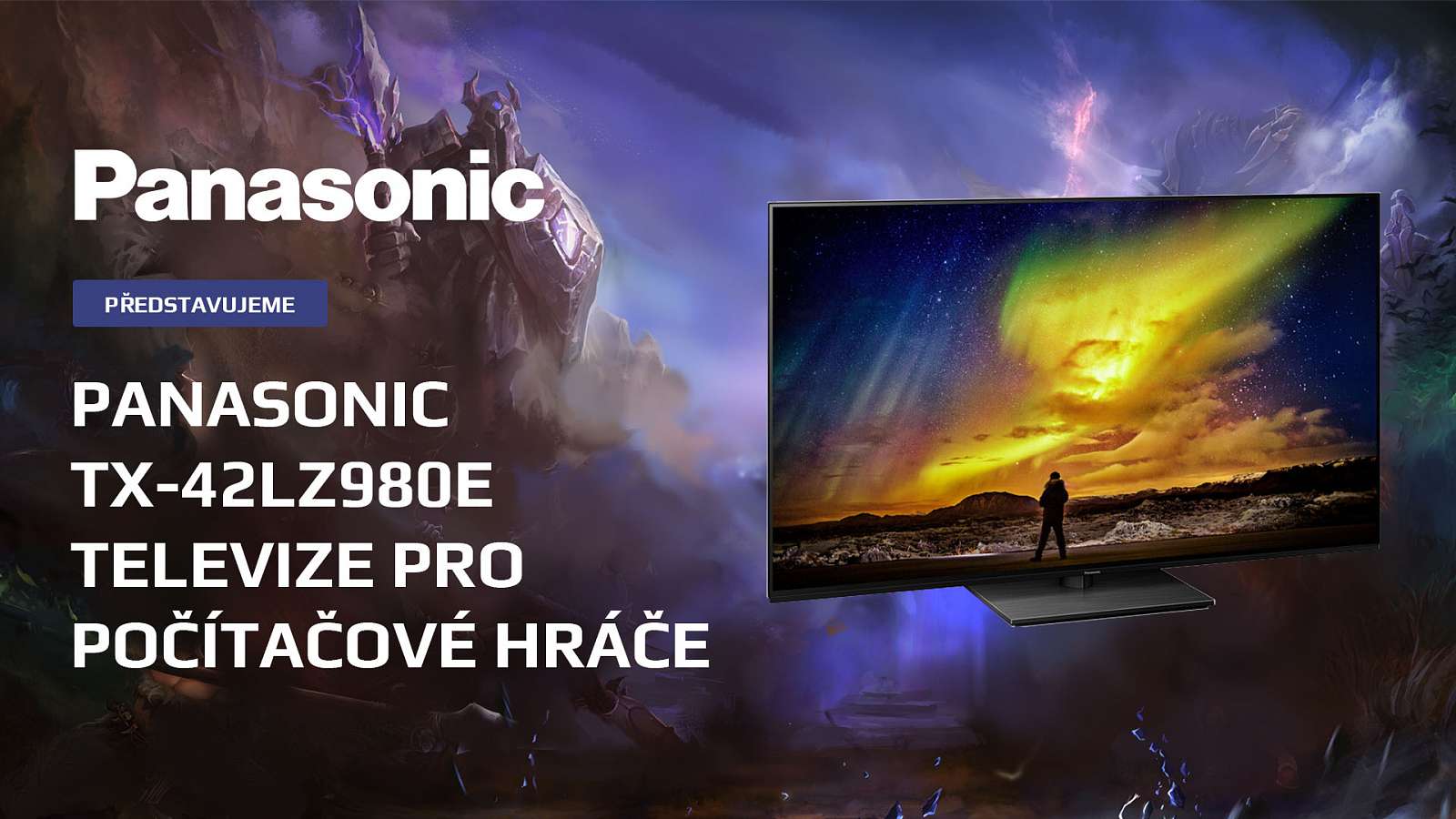 Zahrajte si na pořádné obrazovce. Panasonic OLED TV nahradí i ten nejlepší herní monitor