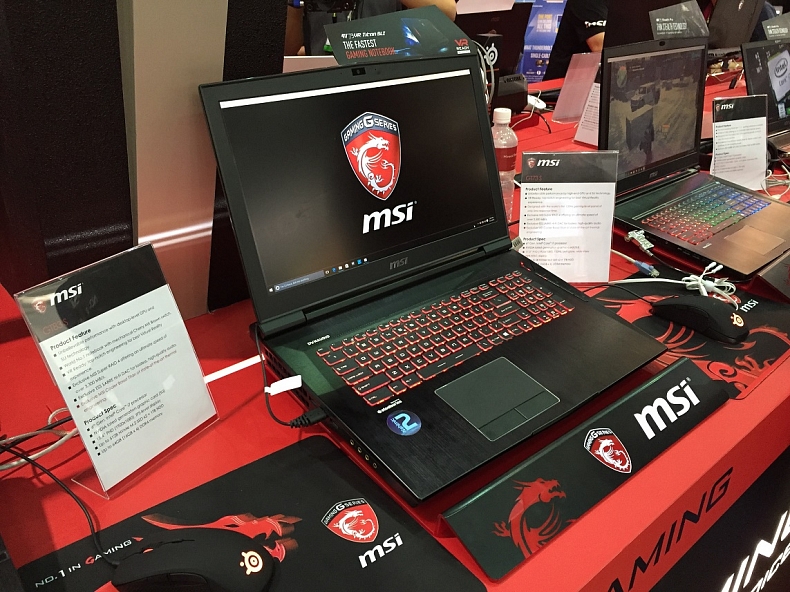 MSI představilo na veletrhu Computex 2016 novinky pro hráče