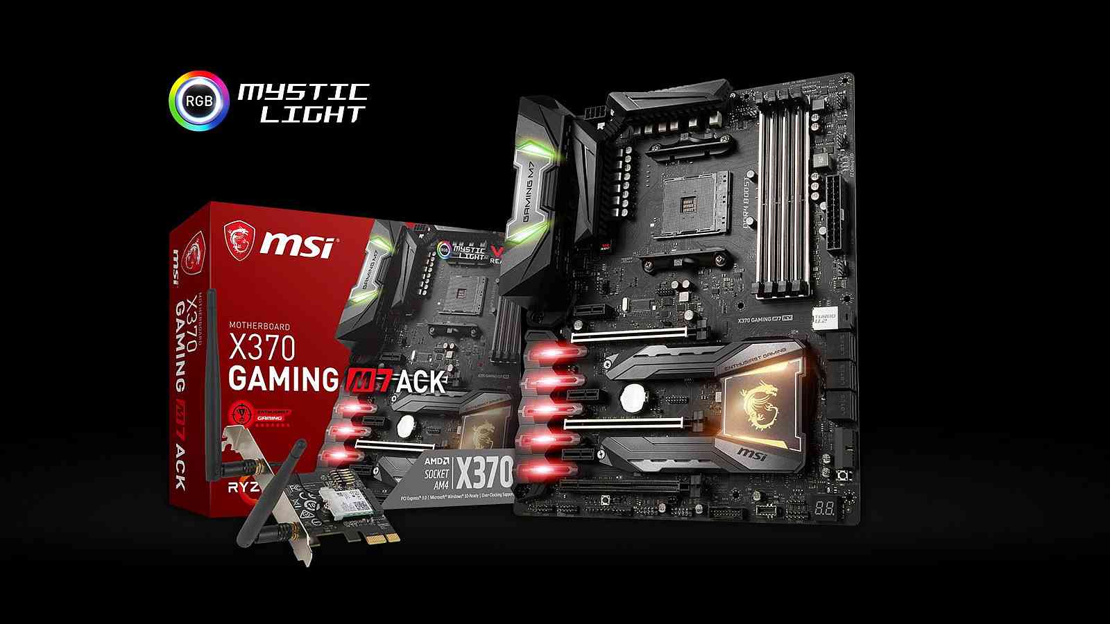 MSI představuje základní desku X370 Gaming M7