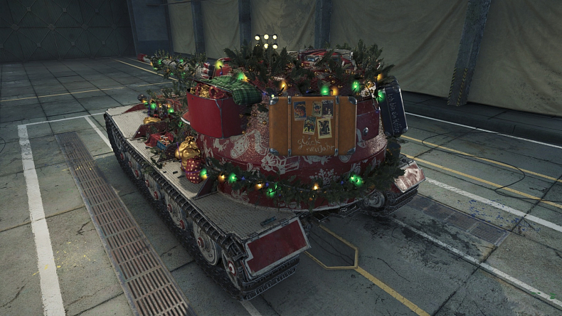 [WoT] 3D styl „Panzer Claus“ pro tank Pz.Kpfw. VII