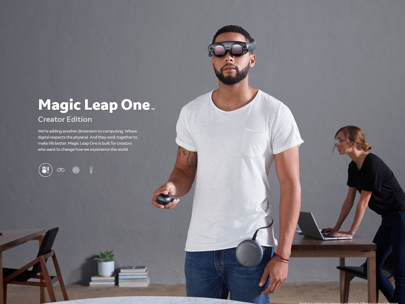 Magic Leap po dlouhém čekání představil AR headset