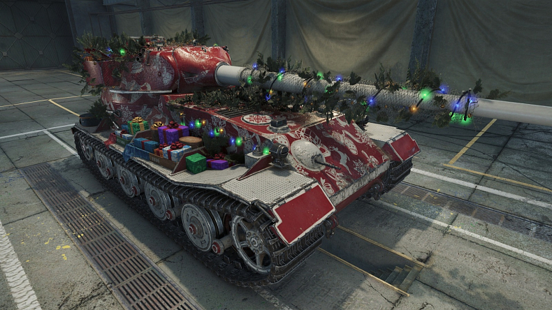 [WoT] 3D styl „Panzer Claus“ pro tank Pz.Kpfw. VII