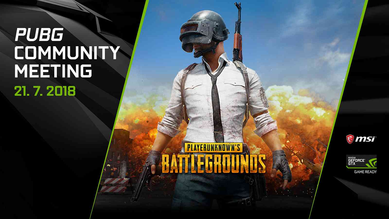 Přijď na první PlayerUnknown's Battlegrounds komunitní meeting