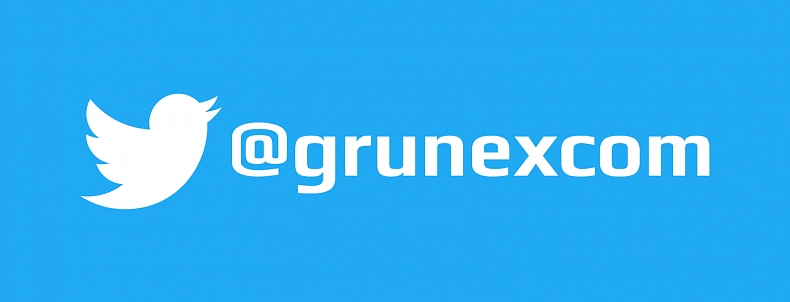 Sledujte Grunex na Twitteru a nic vám neunikne