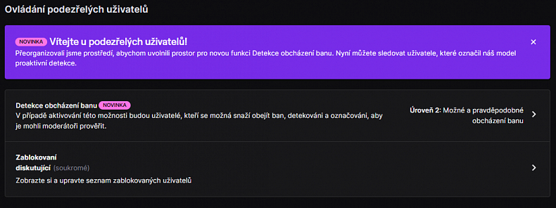 Twitch zavádí strojové učení, zamezí chatování problematickým divákům