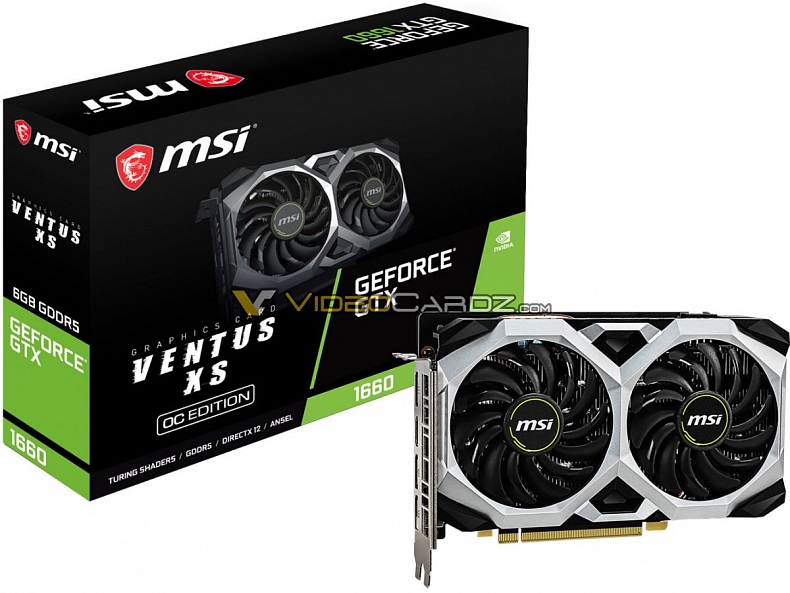 MSI představilo své GTX 1660 grafické karty