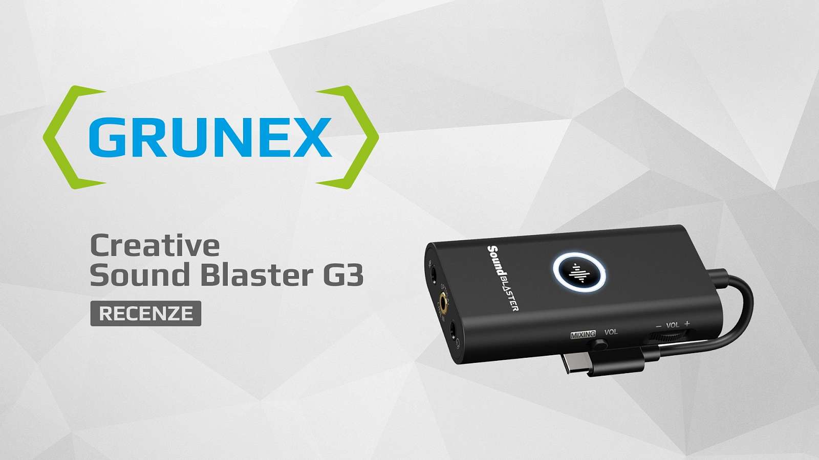 Recenze: Creative Sound Blaster G3 - Zvuková karta nejen pro herní konzole