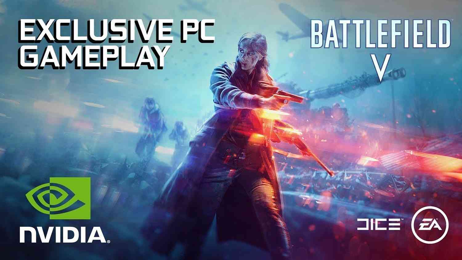 NVIDIA odhaluje nové záběry ze hry Battlefield V