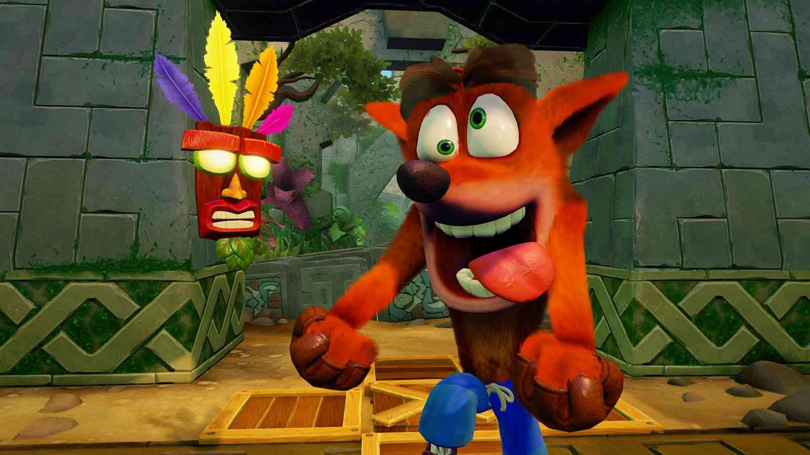 Nejprodávanější hrou týdne je rok stará retro kolekce Crash Bandicoot