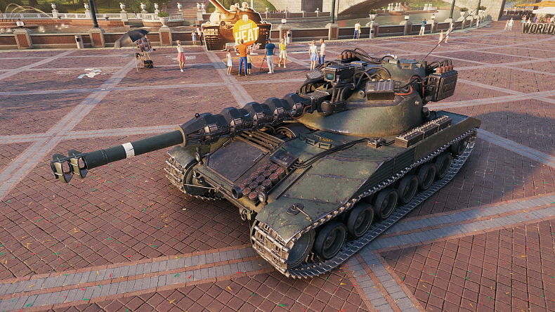 [WoT] 3D maskování „Foudre“ pro Bat.-Châtillon 25 t