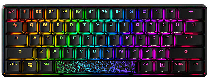 HyperX představuje novou 60% klávesnici