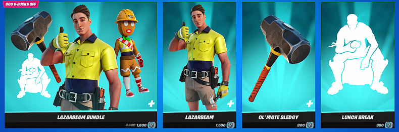 Sběratelé Fortnite skinů by měli zpozornit! Item shop je nyní zahlcen ikonickými skiny