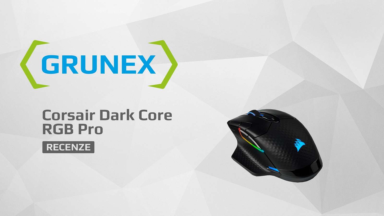 Recenze: Corsair Dark Core RGB Pro - herní myš bez drátů v plné parádě