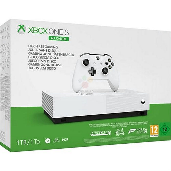 Další informace o novém bezdiskovém Xbox One S