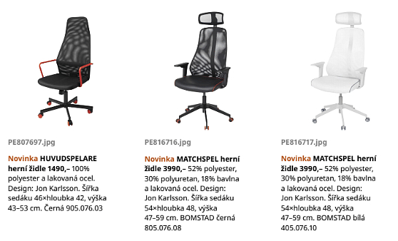 IKEA spolu s ASUS ROG představuje nový herní nábytek, známe české ceny