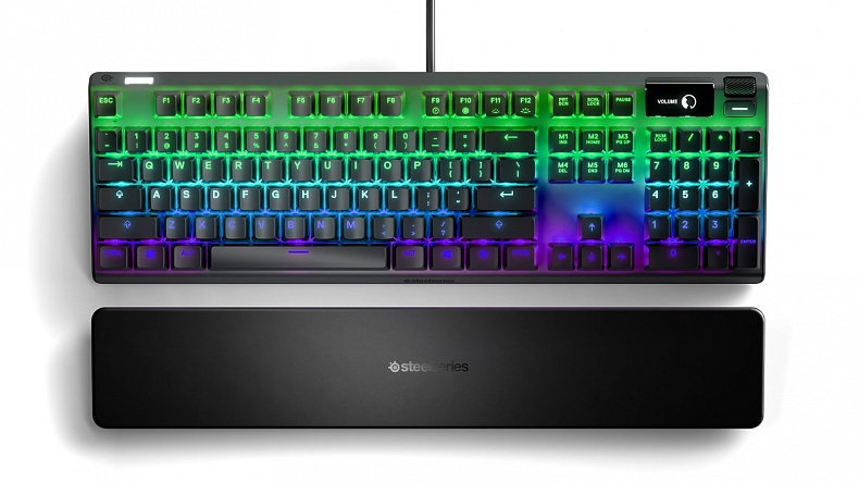 SteelSeries uvádí propracované mechanické klávesnice a nastavitelnými spínači