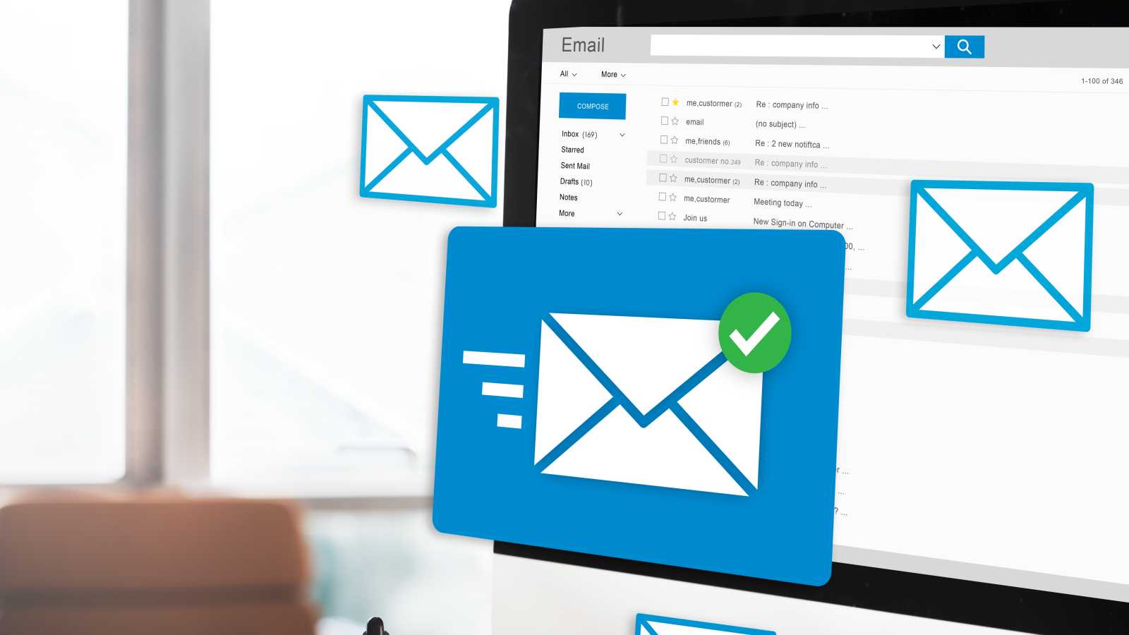 Jak na hromadné mazání emailů v aplikaci Outlook?