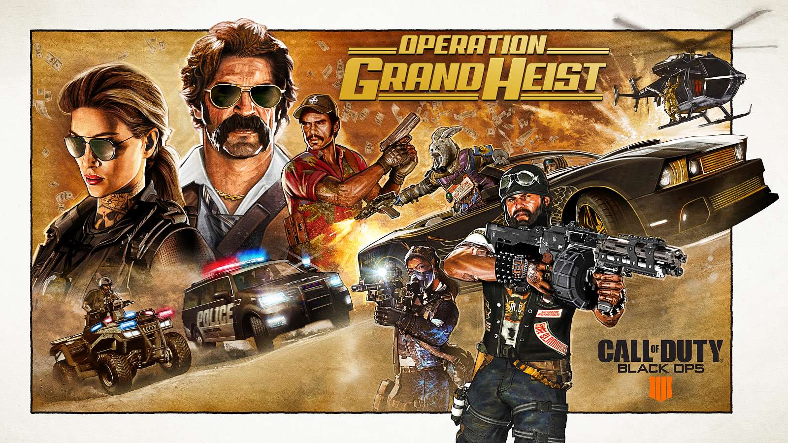 Operation Grand Heist přidává hromadu obsahu do Black Ops 4