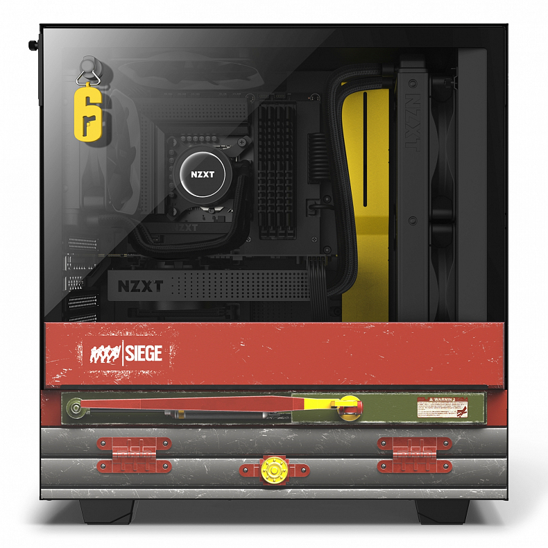 NZXT uvádí case pro fanoušky Rainbow Six Siege