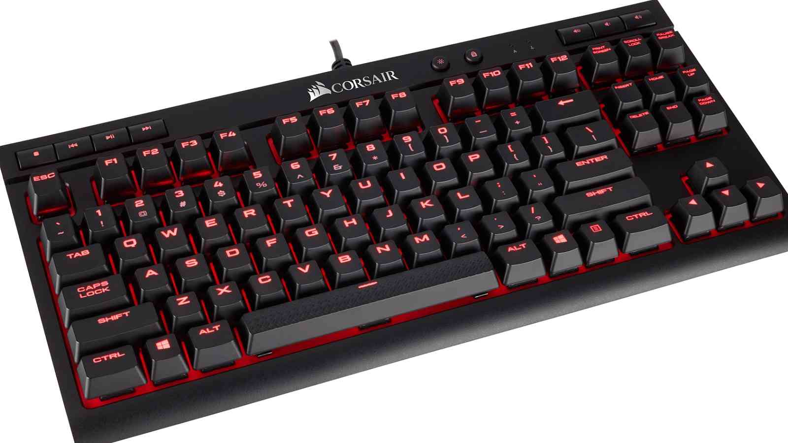 Corsair K63 je další mechanická klávesnice bez numerické části