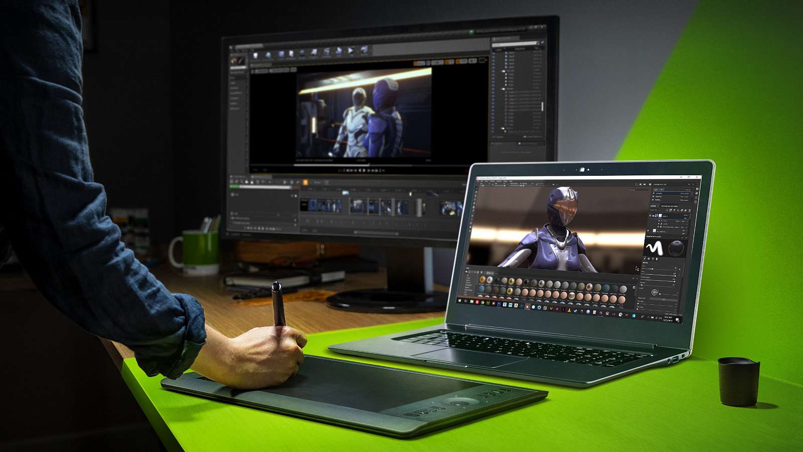 Nvidia Studio je nová platforma pro kreativce