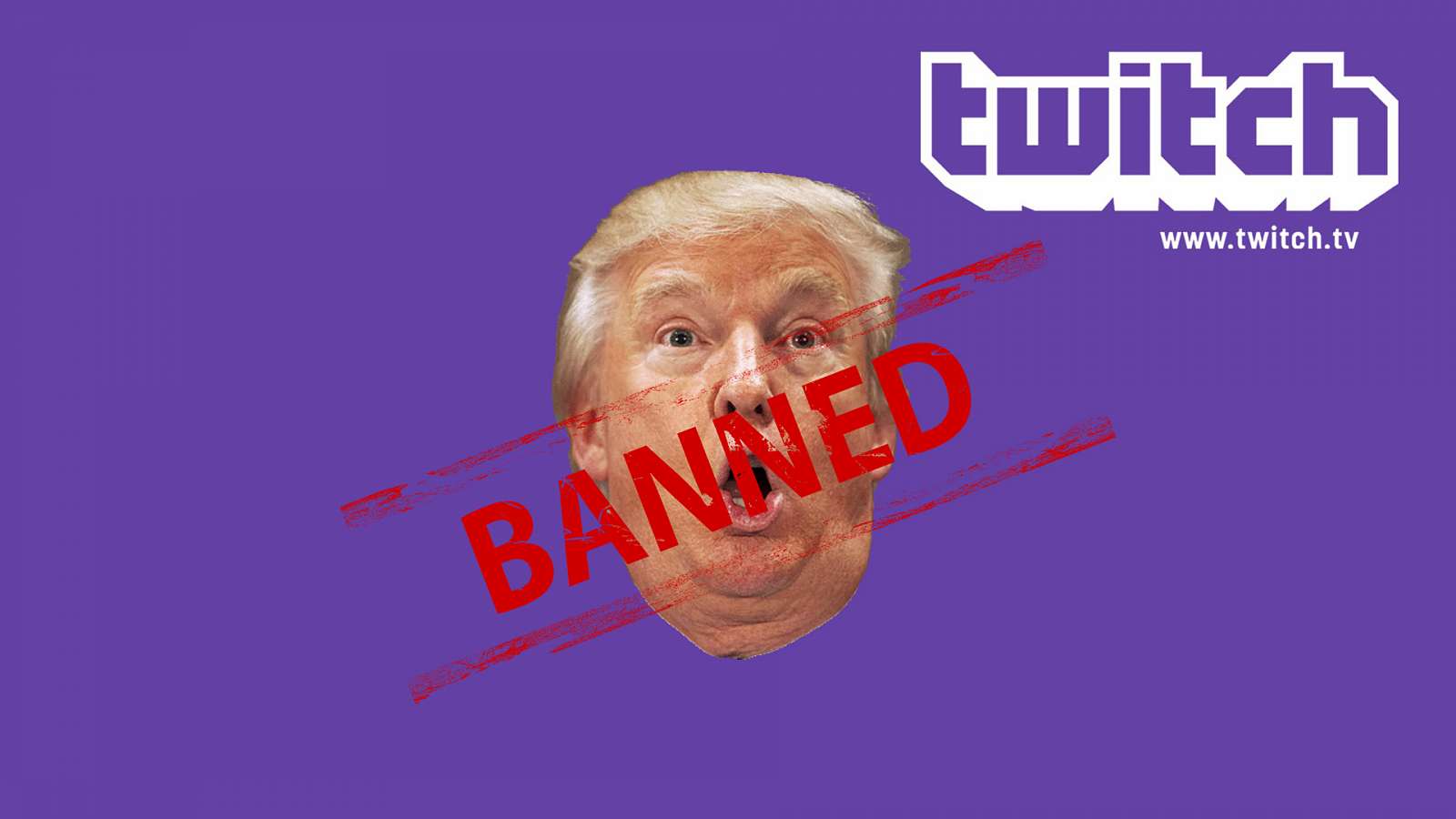 Twitch vypnul účet Donalda Trumpa, Pog emoty odstraní i doplněk FrankerFaceZ