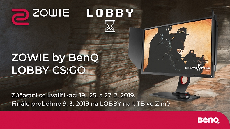 ZOWIE by BenQ podporuje LOBBY CS:GO komunitní turnaj