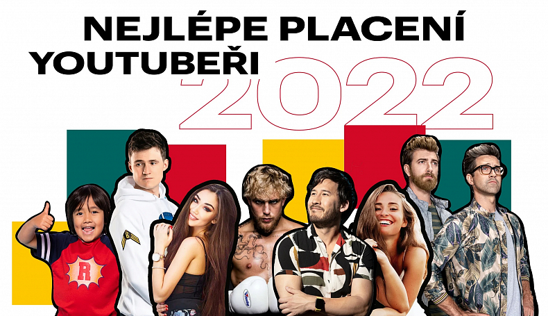 Forbes zveřejnil TOP 10 nejvýdělečnějších youtuberů a streamerů v Česku