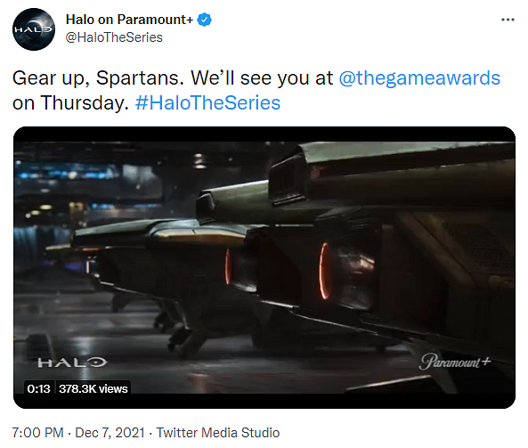 Seriál Halo dostane na The Game Awards první trailer