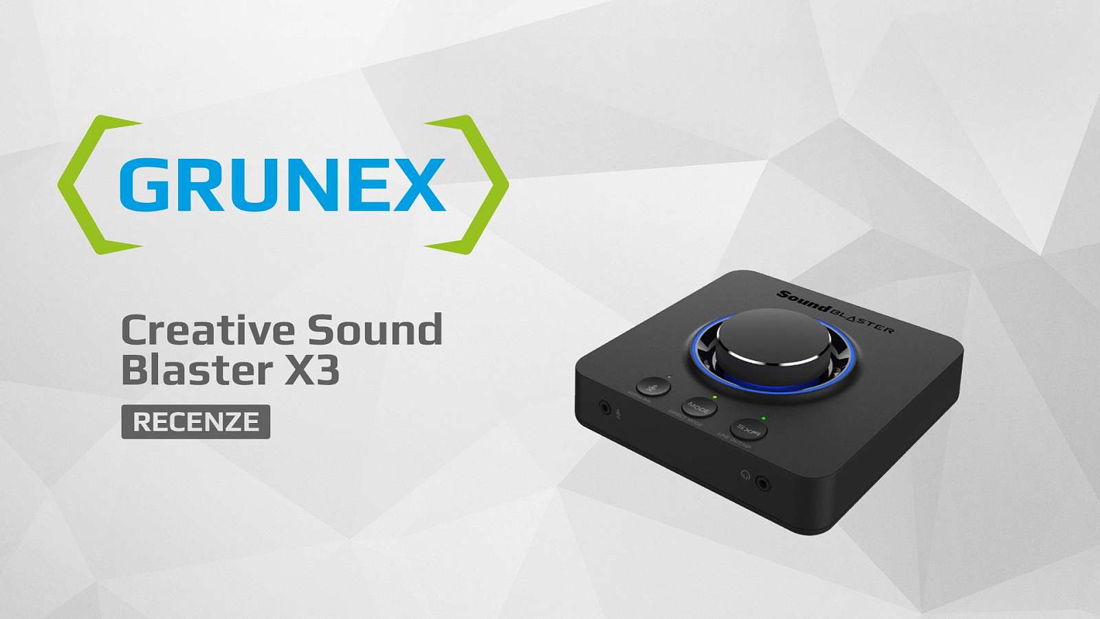 Recenze: Creative Sound Blaster X3 - DAC, zvuková karta a preciznost