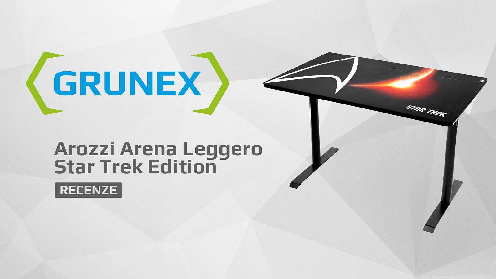 Recenze: Arozzi Arena Leggero Star Trek Edition - herní stůl do menších prostor