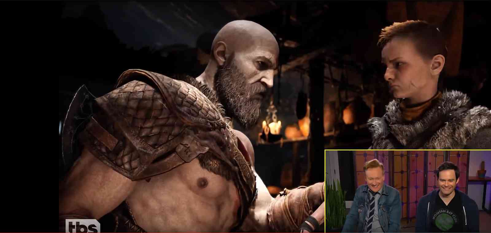 Conan O'Brien hraje God of War a jako vždy to stojí za to