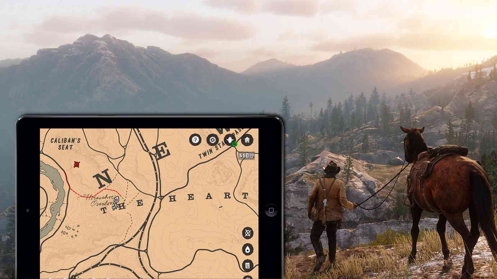 Red Dead Redemption 2 doprovodí užitečná mobilní aplikace