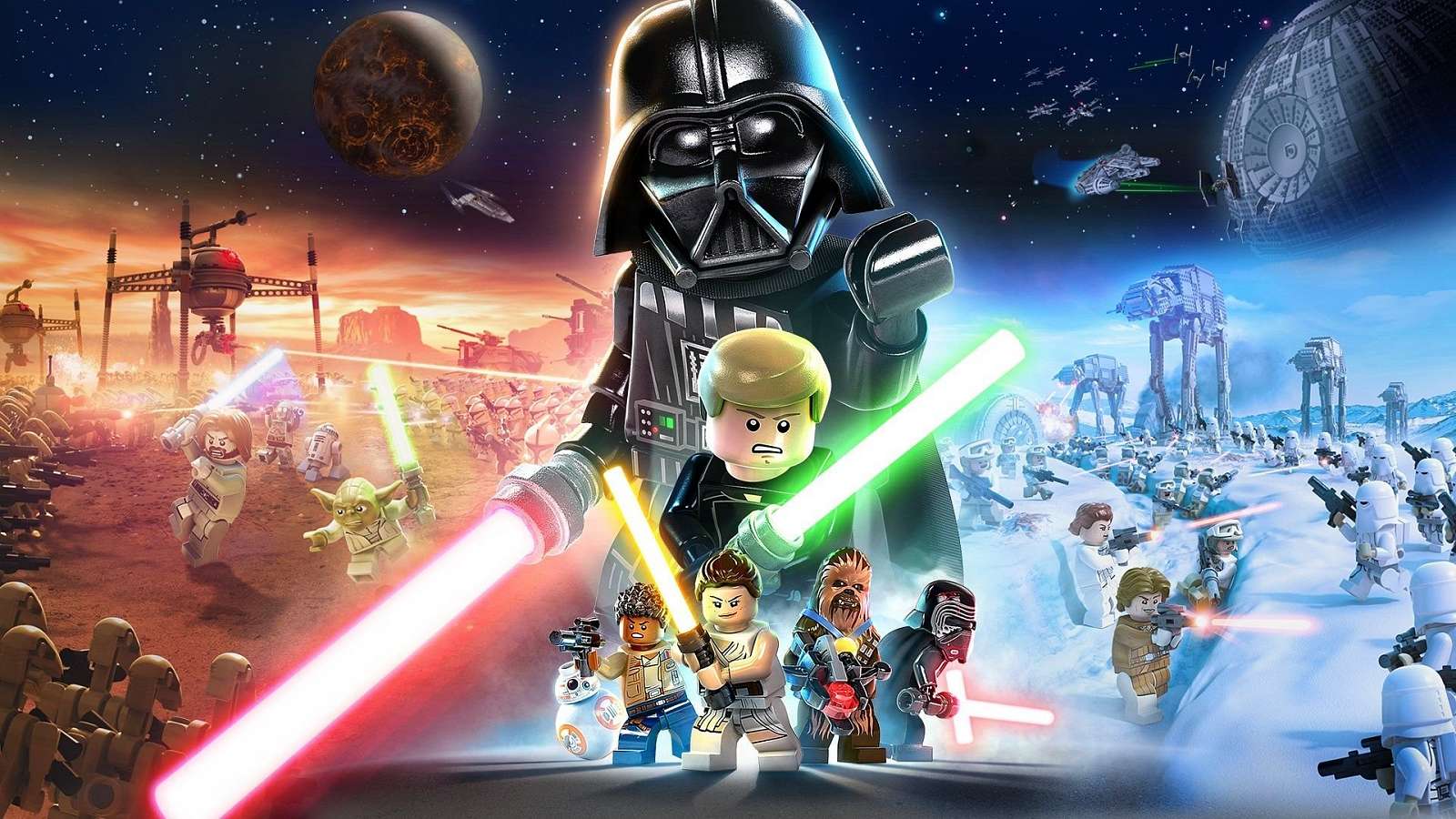 Podívejte se na další záběry z Lego Star Wars: The Skywalker Saga