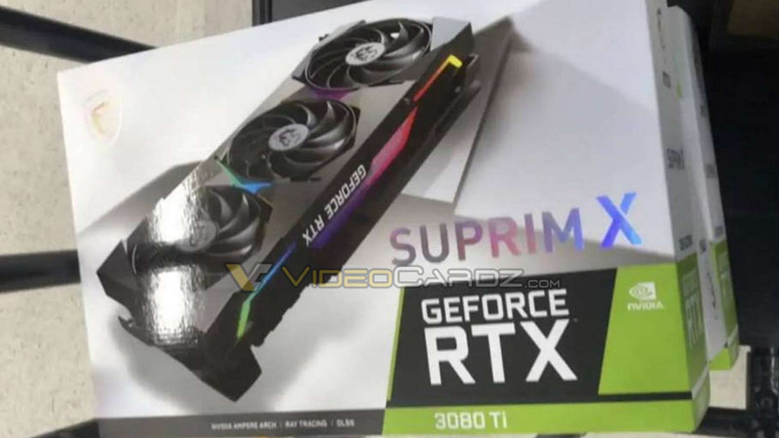 Takto budou vypadat grafiky RTX 3080 Ti od MSI