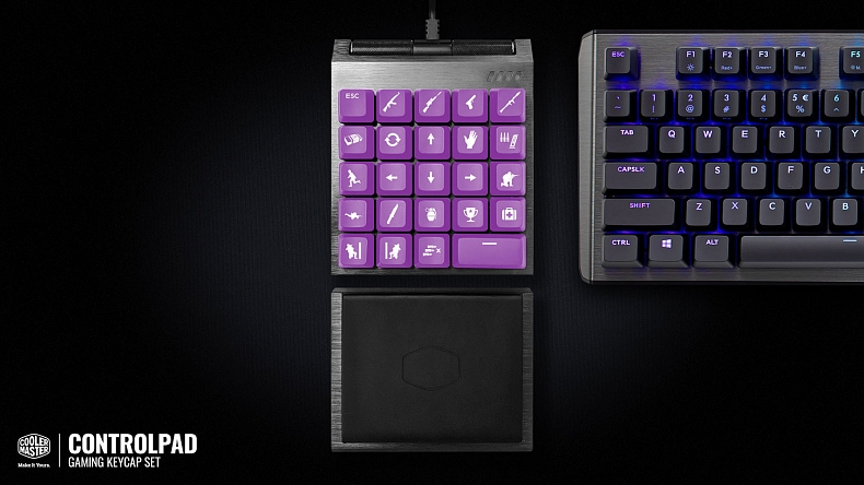 Analogový keypad od Cooler Master zkrotí kromě her také kreativní aplikace