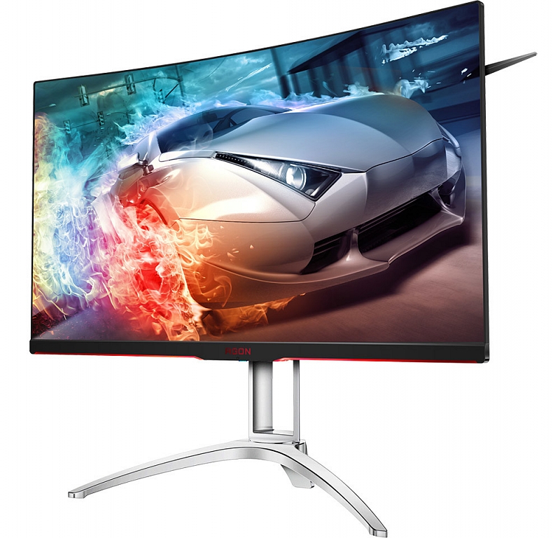 AOC uvede nový prohnutý monitor s AMD FreeSync 2