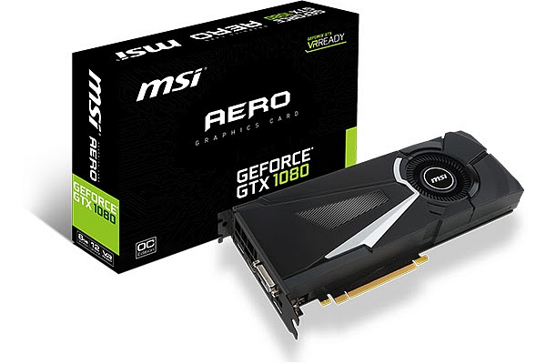 MSI odhaluje grafické karty GeForce GTX 1080