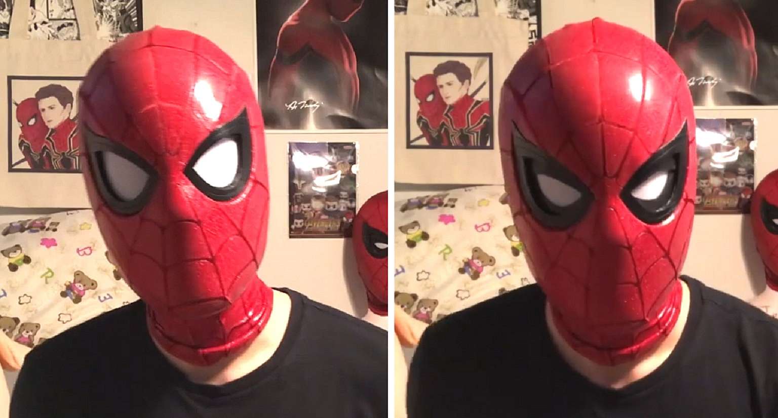 Cosplayer vyrobil skutečné mechanické oči pro svůj kostým Spider-Mana