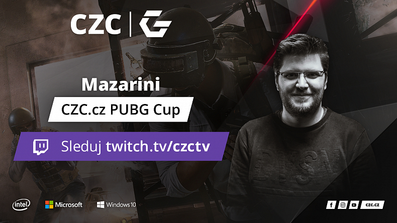 Sleduj finále CZC.cz PUBG Duo Cupu s Mazim