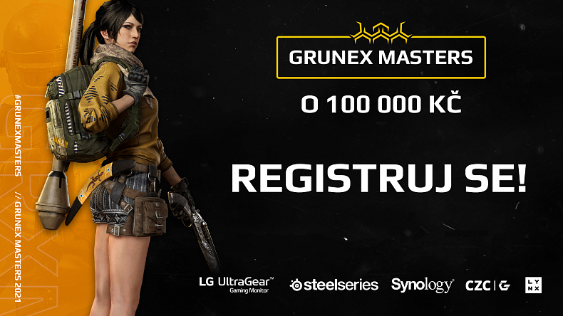 Hrej Grunex PUBG Masters o 100 tisíc korun!