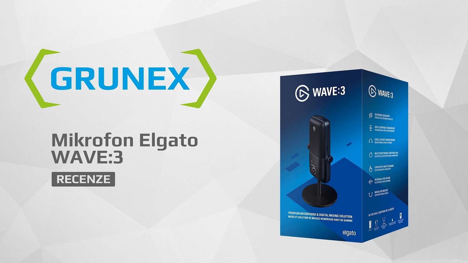 Recenze: Elgato WAVE:3 - profesionální mikrofon pro streamery, podcastery nebo hráče