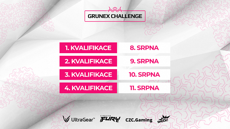 Registruj se do Grunex Challenge ve hře Valorant!