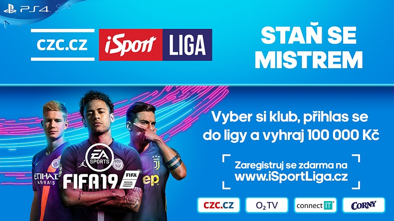 Offline finále CZC.cz iSport Ligy ve FIFA přivítá domácí hvězdy i nové tváře