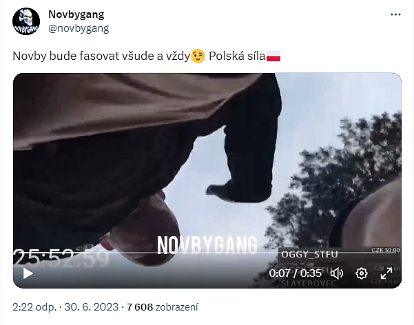 VIDEO: Český streamer Novby dělal ostudu v Polsku, nakonec ho zmlátili